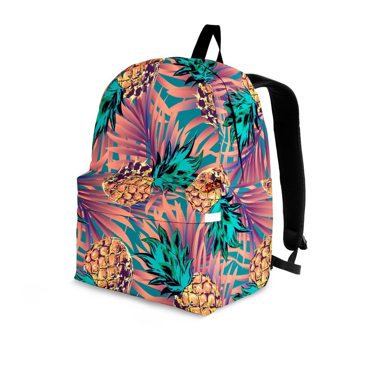 Pineapple Hawaiian Print Backpack-grizzshop