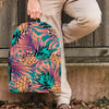 Pineapple Hawaiian Print Backpack-grizzshop