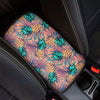 Pineapple Hawaiian Print Car Console Cover-grizzshop