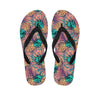 Pineapple Hawaiian Print Men's Flip Flops-grizzshop