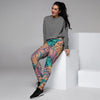 Pineapple Hawaiian Print Women's Joggers-grizzshop