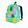 Pineapple Print Backpack-grizzshop