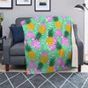 Pineapple Print Blanket-grizzshop