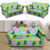 Pineapple Print Loveseat Cover-grizzshop