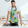 Pineapple Print Men's Apron-grizzshop