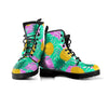 Pineapple Print Men's Boots-grizzshop