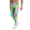 Pineapple Print Men's Leggings-grizzshop