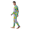 Pineapple Print Men's Pajamas-grizzshop