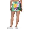 Pineapple Print Mini Skirt-grizzshop