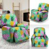 Pineapple Print Recliner Cover-grizzshop