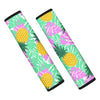 Pineapple Print Seat Belt Cover-grizzshop