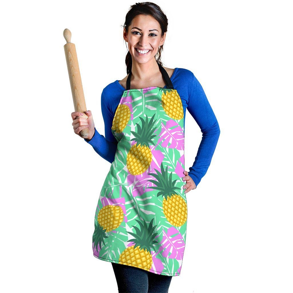 Pineapple Print Women's Apron-grizzshop