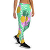 Pineapple Print Women's Joggers-grizzshop