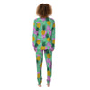 Pineapple Print Women's Pajamas-grizzshop