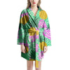 Pineapple Print Women's Robe-grizzshop