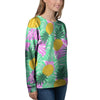 Pineapple Print Women's Sweatshirt-grizzshop