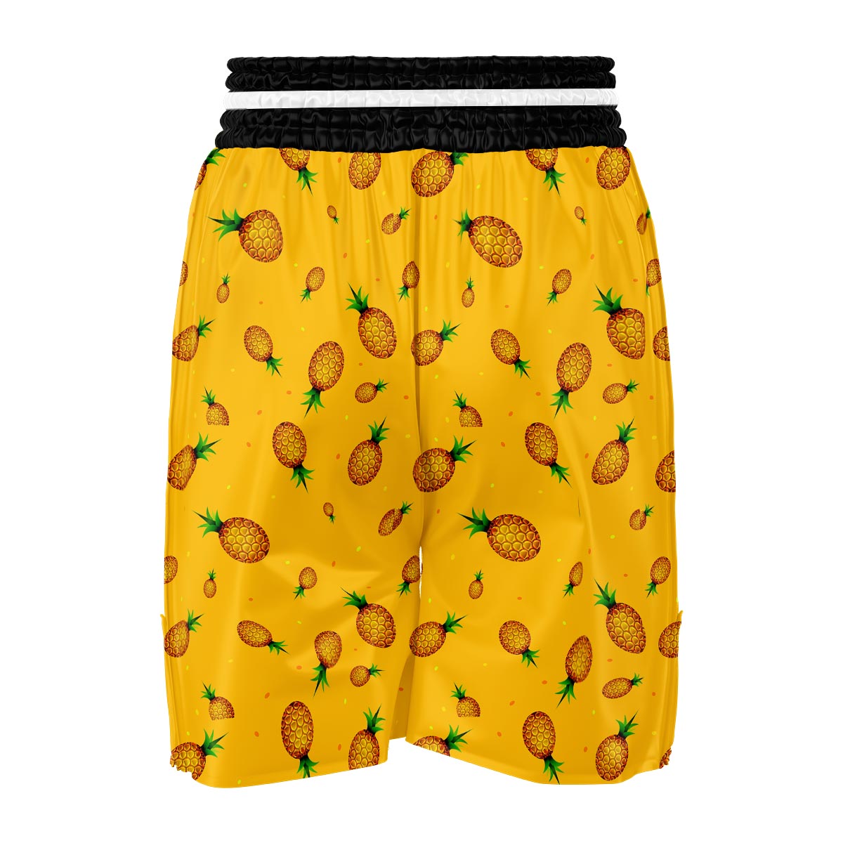 Pineapple Sand Beach Print Pattern Boxing Shorts-grizzshop