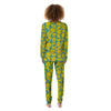 Pineapple Sliced Print Pattern Women's Pajamas-grizzshop