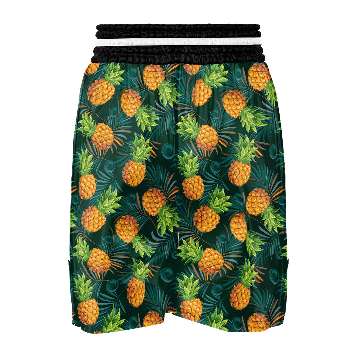 Pineapple Summer Print Pattern Boxing Shorts-grizzshop