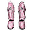 Pineapple White Summer Pink Print Pattern Muay Thai Shin Guards-grizzshop