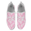 Pineapple White Summer Pink Print Pattern White Athletic Shoes-grizzshop