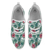 Pineapple White Tropical Print Pattern White Athletic Shoes-grizzshop