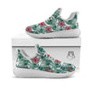 Pineapple White Tropical Print Pattern White Athletic Shoes-grizzshop