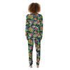 Pineapples Tropical Print Pattern Women's Pajamas-grizzshop