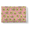 Pink Avocado Pattern Print Throw Blanket-grizzshop