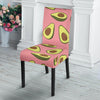 Pink Avocado Patttern Print Chair Cover-grizzshop