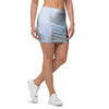 Pink Beige Marble Mini Skirt-grizzshop