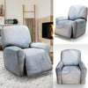 Pink Beige Marble Recliner Cover-grizzshop