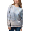 Pink Beige Marble Women's Sweatshirt-grizzshop