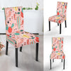 Pink Cactus Pattern Print Chair Cover-grizzshop