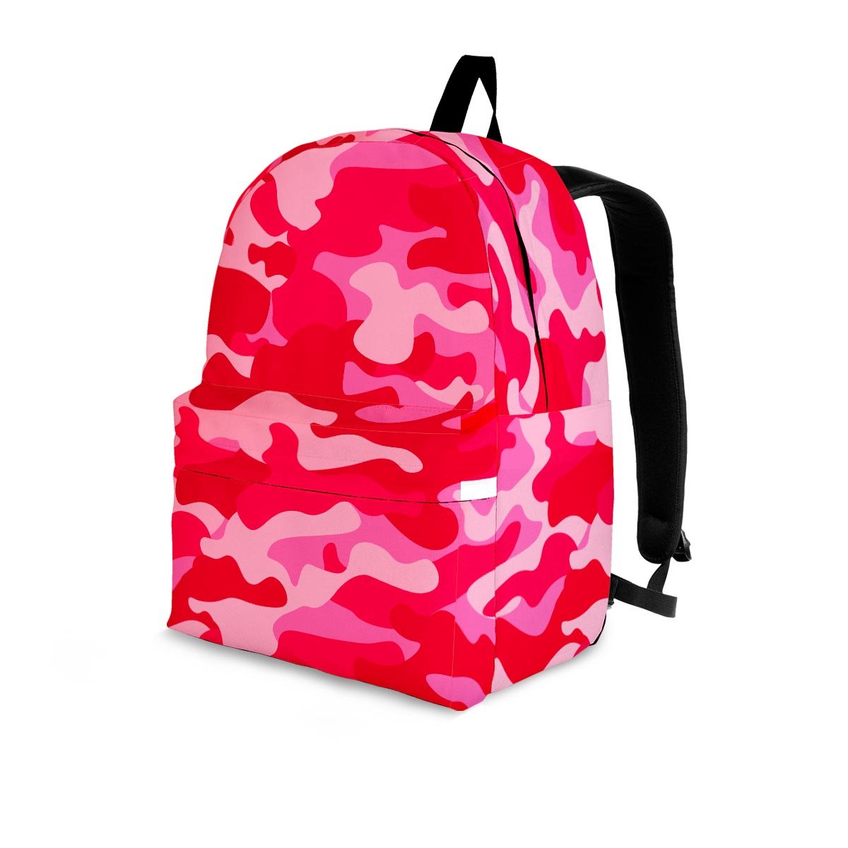 Pink Camo Print Backpack-grizzshop