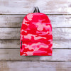 Pink Camo Print Backpack-grizzshop