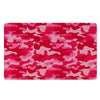 Pink Camo Print Door Mat-grizzshop