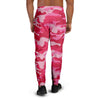 Pink Camo Print Men's Joggers-grizzshop