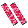 Pink Camo Print Seat Belt Cover-grizzshop