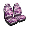 Pink Camouflage Print Car Seat Covers-grizzshop