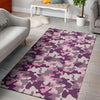 Pink Camouflage Print Floor Mat-grizzshop