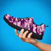 Pink Camouflage Print Men's Sneakers-grizzshop