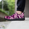 Pink Camouflage Print Men's Sneakers-grizzshop