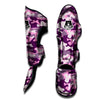 Pink Camouflage Print Muay Thai Shin Guard-grizzshop