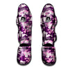 Pink Camouflage Print Muay Thai Shin Guard-grizzshop