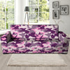 Pink Camouflage Print Sofa Cover-grizzshop