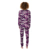 Pink Camouflage Print Women's Pajamas-grizzshop