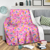 Pink Candy Pattern Print Blanket-grizzshop