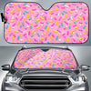 Pink Candy Pattern Print Car Sun Shade-grizzshop