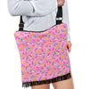 Pink Candy Pattern Print Crossbody bags-grizzshop